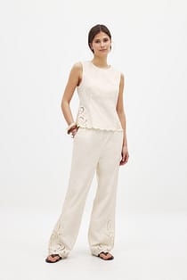 Embroidery Trousers