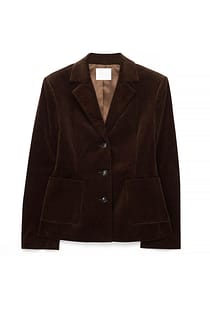 Fitted Cordroy Blazer