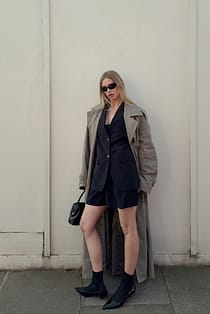 Wide Mid Waist Shorts