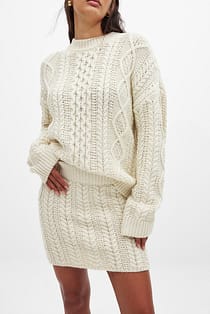 Knitted Mini Skirt