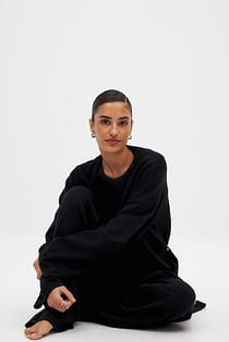 Strikket slå-om cardigan