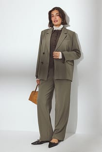 Low Waist Suit Pants