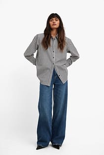 Wide High Waist Jeans