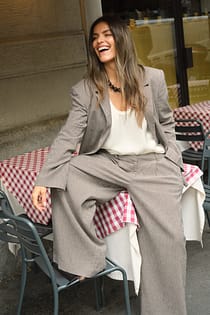 One Button Blazer