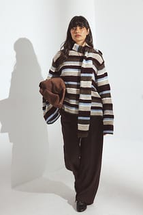 Oversized Striped Sweater