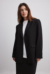 Oversized figursydd blazer
