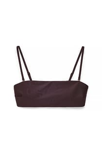 gepolstertes Bandeau-Bikini-Oberteil
