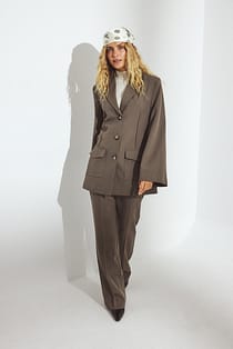 Soft Flare Low Waist Pants