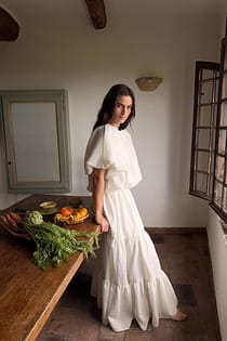 Voluminous Maxi Skirt