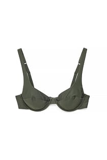 Wide Strap Bikini Bra