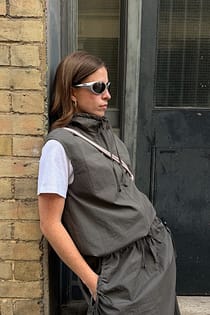 Zip Detail Vest