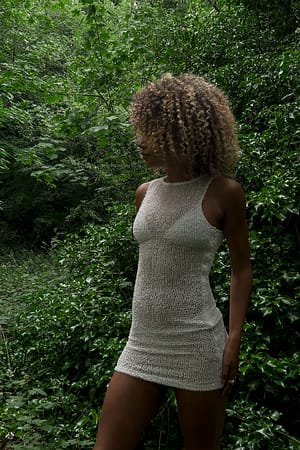 Fringe Loop Mini Dress