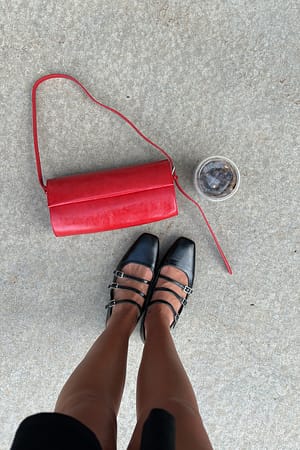 Multi Strap Ballerinas