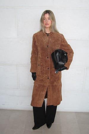 Light Brown Trenchcoat i mocka