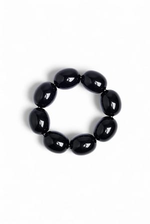 Black Armband mit Perlen