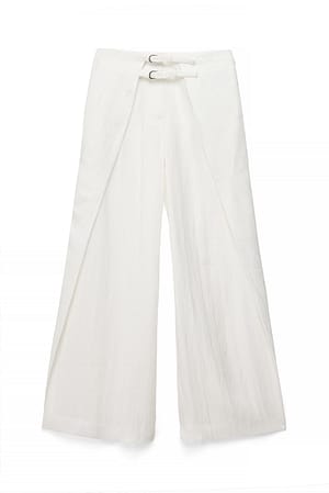 Offwhite Vida byxor med bältesdetalj
