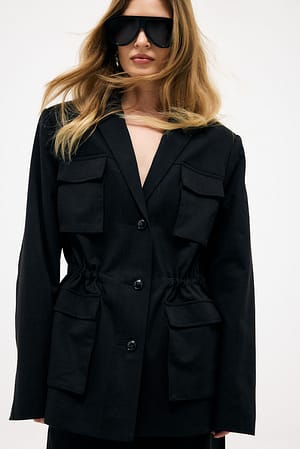 Blazer mit Cargotasche