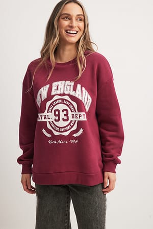City print sweatshirt