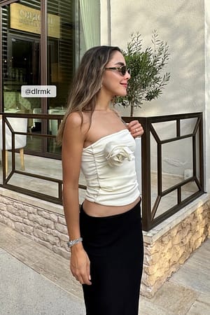 Rose Tube Top