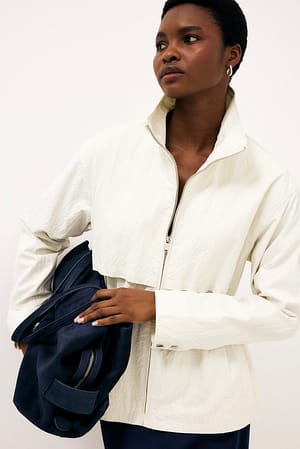 Offwhite Chaqueta con detalle de cordón