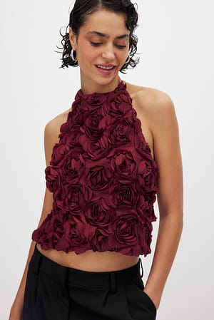 Flower Detail Top