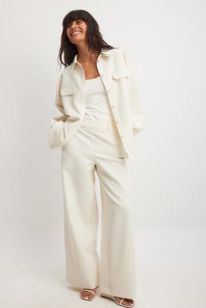Flowy Loose High Waist Trousers