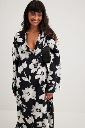 Flowy Viscose Maxi Dress