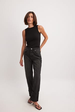 Denim med opslag