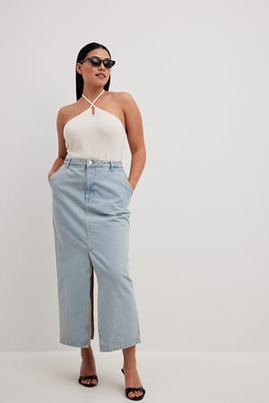 Halterneck Tight Top