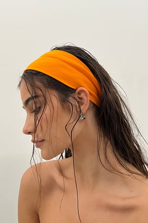 Orange Pandebånd i jersey