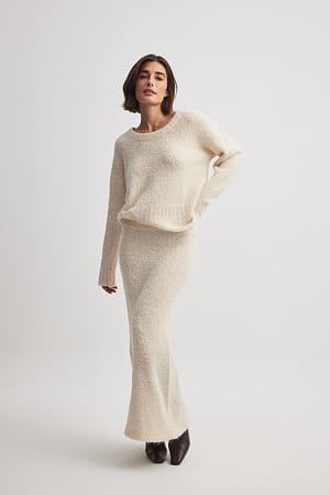 Knitted Maxi Skirt