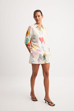 Short en lin