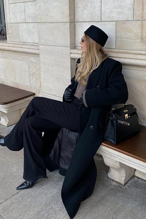 Black Chapeau cloche