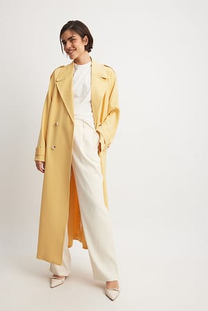 Lang trenchcoat