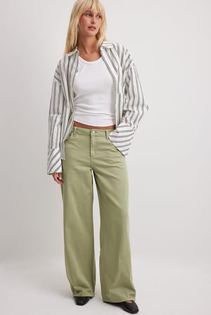 Jean oversize à taille basse