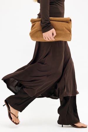 Dark Brown Maxirock