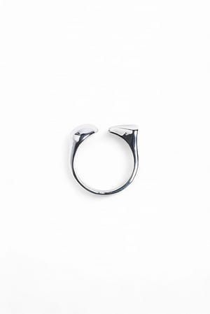 Silver Bague de forme mixte
