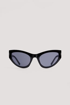 Black Lunettes de soleil yeux de chat