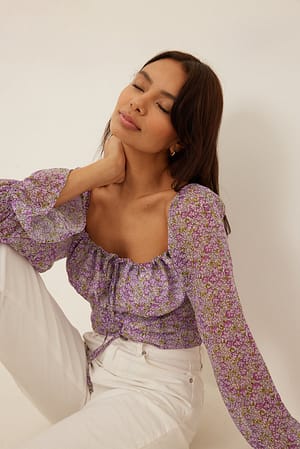 Chemisier mousseline