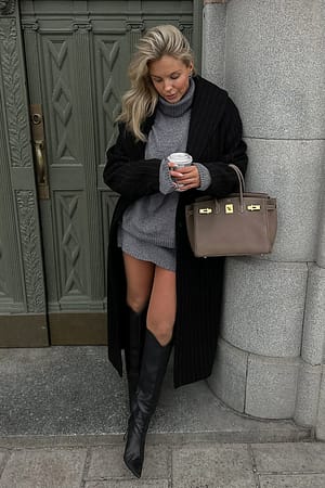 Jupe courte en maille