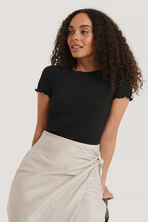 Babylock Round Neck Top