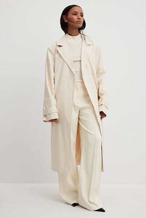 Trench en coton épais