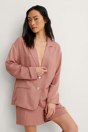 Loose fit blazer