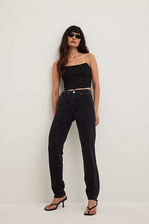 Slim Mid Waist Jeans