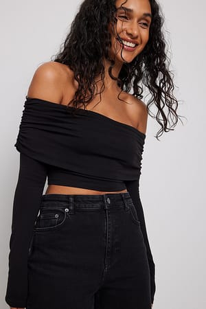 Off shoulder-topp