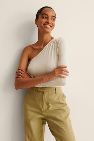 One Shoulder Draped Body