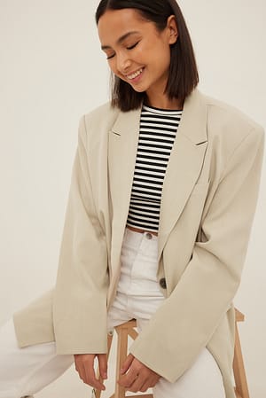 Oversized Relaxed Blazer
