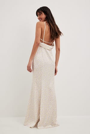 Satin Mermaid Maxi Dress