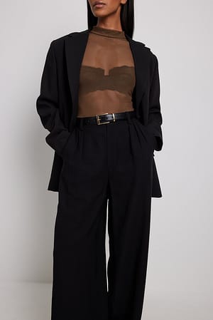 Gerecycleerd mesh top