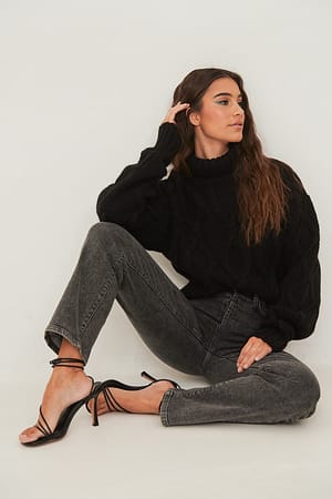Jeans Grau